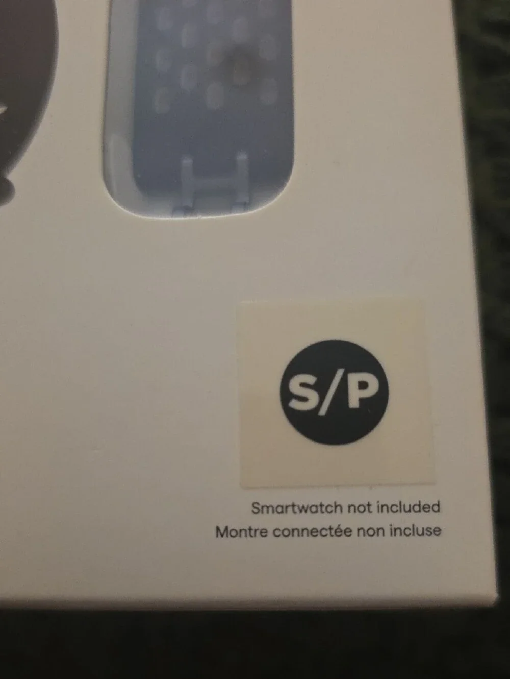 Fitbit Black Perforated Sport Band for Sense & Versa 3 S/P